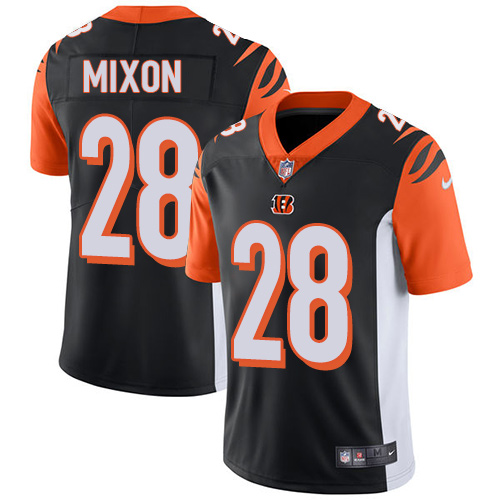 2019 men Cincinnati Bengals 28 Mixon black Nike Vapor Untouchable Limited NFL Jersey